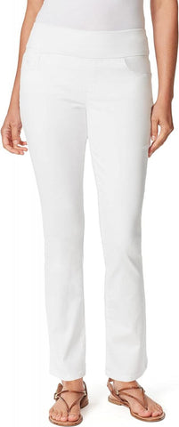 Gloria Vanderbilt Womens Amanda Pull On High Rise Jean 30158472 Vintage White 10