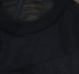 JS Collections Womens Roselle Bow Cocktail Mesh Sheath Dress 86113299 Black 10