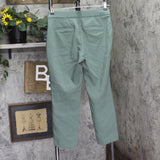 A New Day Womens Knit Pull On Side Zip Pants Green 8S