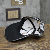 Richardson Mens L/B Water Service Strap Baseball Hat Cap Mothwing Black Camo OS