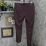 Tommy Hilfiger Mens Stretch Flat Front Dress Pants 166953cc9dd399 Purple 36x30