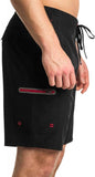 Zeroxposur Mens Tsunami Swim Trunks Shorts with Liner 9" Inseam Y88231S