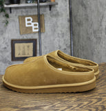 Goodfellow & Co Mens Cruz Genuine Suede Clog Slippers 91308430 Brown 13
