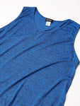 Star Vixen Sleeveless U-Neck Easy Fit Pullover Sweater Knit Top Royal Blue 1X