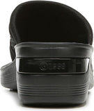 Bzees Womens Dazzle Me Embellished Wedge Thong Sandals H6819F1 Black 7M