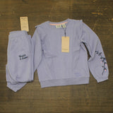 Scotch & Soda Fleece Sweatshirt and Joggers 2-Piece Set Sweet Lavender Purple 6
