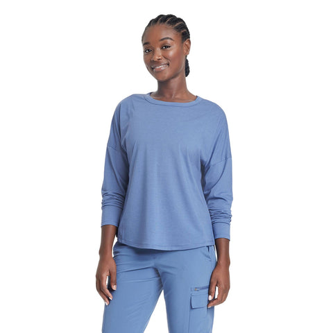 All In Motion Womens Leggings-Friendly Long Sleeve Top 90612561 Blue XL