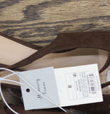 A New Day Womens Twiggy Multi Buckle Mini Heel Flats 94303759 Brown 8M