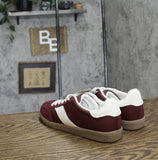 Universal Thread Spencer Fashion Sneakers Memory Foam Insole Burgundy Red 7.5M
