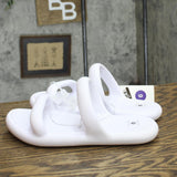 Shade & Shore Womens Ellen EVA Footbed Sandals 89887077 White 6M