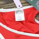 Wild Fable Women's Racerback One Piece Swimsuit PID-7K69X0 Red S