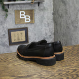 Clarks Westlynn Glow Penny Loafer 26184333 Black Leather 5M