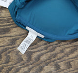 Contours By Coco Reef Underwire Push Up Bikini Swim Top Teal Blue 12 / 36D