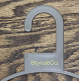 Style & Co. 25-Pack Scarf Holder Hanger Set Gray