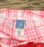 Max And Olivia Girls 3-Piece Pajama Set Shirt Pants Scrunchie Red Pink Multi L