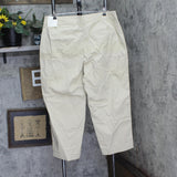 A New Day Womens High-Rise Straight Ankle Chino Pants 89476958 Tan Brown 17