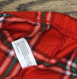 Wondershop Womens Plaid Microfleece Holiday Pajama Pants 94690534 Red S