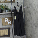 All In Motion Womens Everyday Soft Double V Active Dress 90643286 Black L