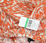 Studio by JPR Womens Knit Printed Sleeveless Jumpsuit Peach Echo Orange Multi L