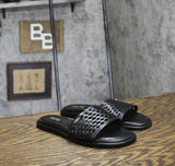 Michael Michael Kors Womens Saylor Perforated Slide Sandals Black 6.5M