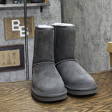 Koolaburra By Ugg Womens Classic Koola Short Boots 1017090 Stone Gray 7M