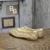 A New Day Womens Sammie Shoes Sequin Ballet Flats 94685489 Gold Yellow 9M