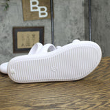 Shade & Shore Womens Ellen EVA Footbed Sandals 89887077 White 8M