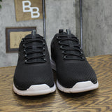 S Sport By Skechers Mens Pull On Low Top Wilmer Sneakers 88421421 Black 11W