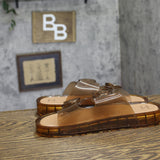 Shade & Shore Womens Gemma Jelly Sandals 94748344 Tan Brown 9M