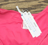 Bleu Rod Beattie Womens Cap Sleeve One-Piece Ring Swimsuit Rose Red Pink 8