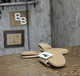 A New Day Womens Elain Pearl Mesh Slide Sandals 92394992 Cream Off White 9M