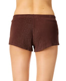 Salt + Cove Juniors Metallic Swim Shorts SC251004CB Chocolate Chip Brown L