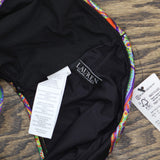 Lauren Ralph Lauren High-Waist Bikini Bottom Bordado Paisley Black 8