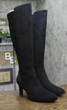Lifestride Womens Gracie High Heeled Tall Boots G6347M1 Black 8W
