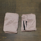 Sun Zero Aria Magnetic Theater Blackout Curtain Panel Pair Blush Pink 52x63