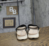 Easy Spirit Womens Amari Sporty Flat Slide Sandals Black 9M