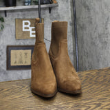 Universal Thread Womens Kinley Ankle Boots 88225814 Cognac Brown 7M