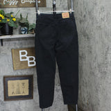Levi's Womens 512 Classic Slim Stretch Jeans Black Wash 8 Misses Short