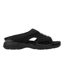 Easy Spirit Traciee Square Toe Casual Flat Sandals Black Patent Multi 7.5WW