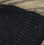 Style & Co. Womens Solid Shine Cuff Beanie MC15421001 Black