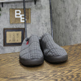Dluxe By Dearfoams Mens Julien Clog Slippers 86802585 Gray L (11-12)