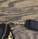 Universal Thread Straw Detail Belt Crossbody Bag 89956736 Black