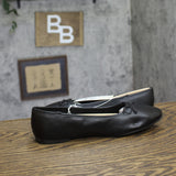 A New Day Matilda Bow Ballet Flats 95057360 Black 8M