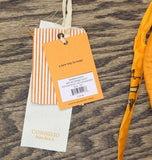 Coniglio Palm Beach Reversible Quilt Petit Palm Orange / Wavy Gingham Green King