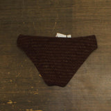 Trina Turk Womens Standard Glimmer Hipster Bikini Bottom 3684355 Totem Brown 8