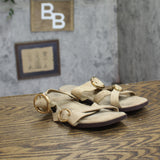 Universal Thread Ridge Sandals Buckle Strap 94822847 Taupe Brown 7M