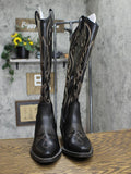 Wild Fable Kenzi Tall Western Dress Boots with Memory Foam Insole Black 7.5M