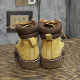Candies Classics Womens Vintage Sonoma Lace Up Ankle Boots Saddle Brown 6.5M
