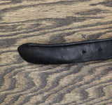 Authentic Amish Leather Waist Belt Black 52