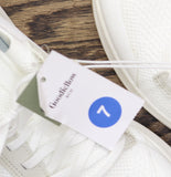 Goodfellow & Co Knit Low-Top Lace Sneakers 92541922 White 7